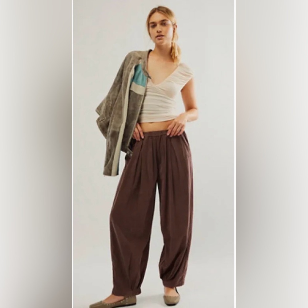 Free People To The Sky Parachute Pants